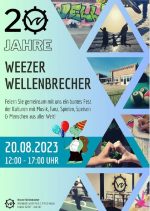 Einladung Weezer Wellenbrecher